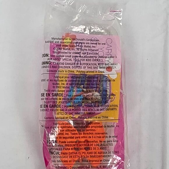 McDonald’s Barbie Happy Meal Teresa Doll #3 (2002, Mattel) New Sealed - Picture 4 of 4